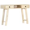 vidaXL Konsolentisch 110&times;35&times;76 cm Massivholz Mango