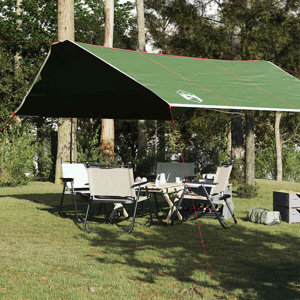 vidaXL Tarp Gr&uuml;n 420x440 cm Wasserdicht