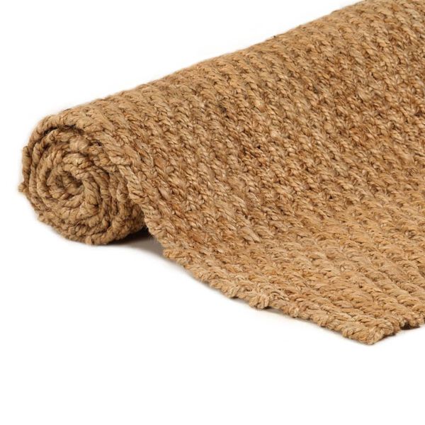 vidaXL Teppich Rechteckig Natur 160x230 cm Jute