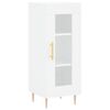 vidaXL Highboard Wei&szlig; 34,5x34x180 cm Holzwerkstoff