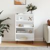 vidaXL Highboard Wei&szlig; 57x35x90 cm Holzwerkstoff