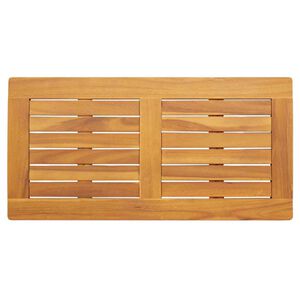 vidaXL Tischplatte &Ouml;l-Natur 80 x 40 x 2 cm Massivholz Akazie