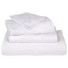 vidaXL 8-tlg. Handtuch-Set FROGN Wei&szlig; 360 g/m&sup2;