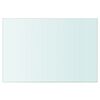 vidaXL Regalboden Glas Transparent 20x30 cm