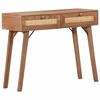 vidaXL Konsolentisch 100x35x76 cm Mango Massivholz