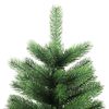 vidaXL Künstlicher Weihnachtsbaum Naturgetreue Nadeln 90 cm Grün