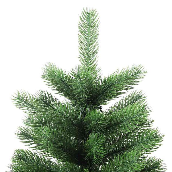 vidaXL Künstlicher Weihnachtsbaum Naturgetreue Nadeln 90 cm Grün