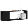 vidaXL TV-Schrankset Schwarz 100 x 24 x 63 cm Holzwerkstoff