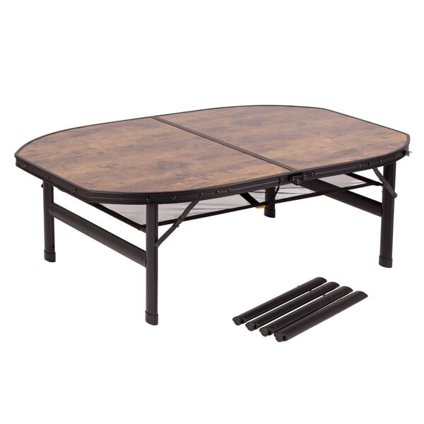 Bo-Camp Camping-Klapptisch Melrose 120x80 cm Aluminium