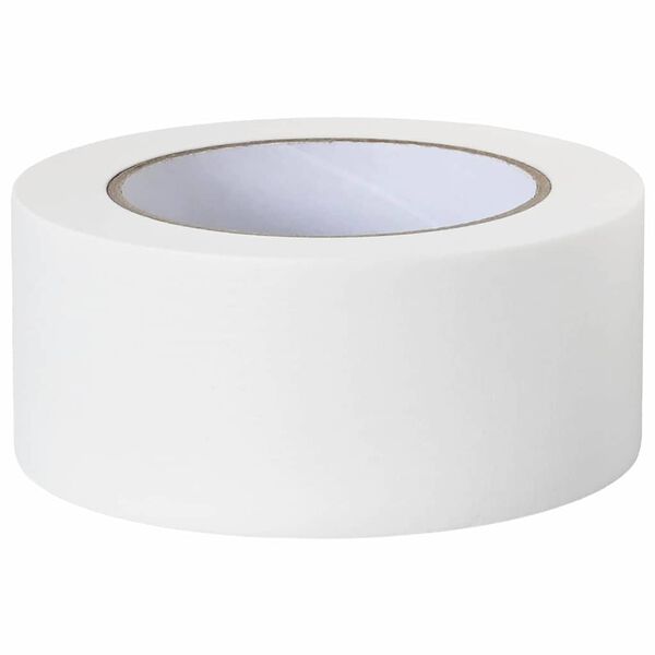 vidaXL Malerklebeb&auml;nder 12 pcs Wei&szlig; 50mm x 50m Papier