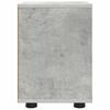 vidaXL Nachttische 2 pcs Beton Grau 30,5 x 30 x 43 cm Holzwerkstoff