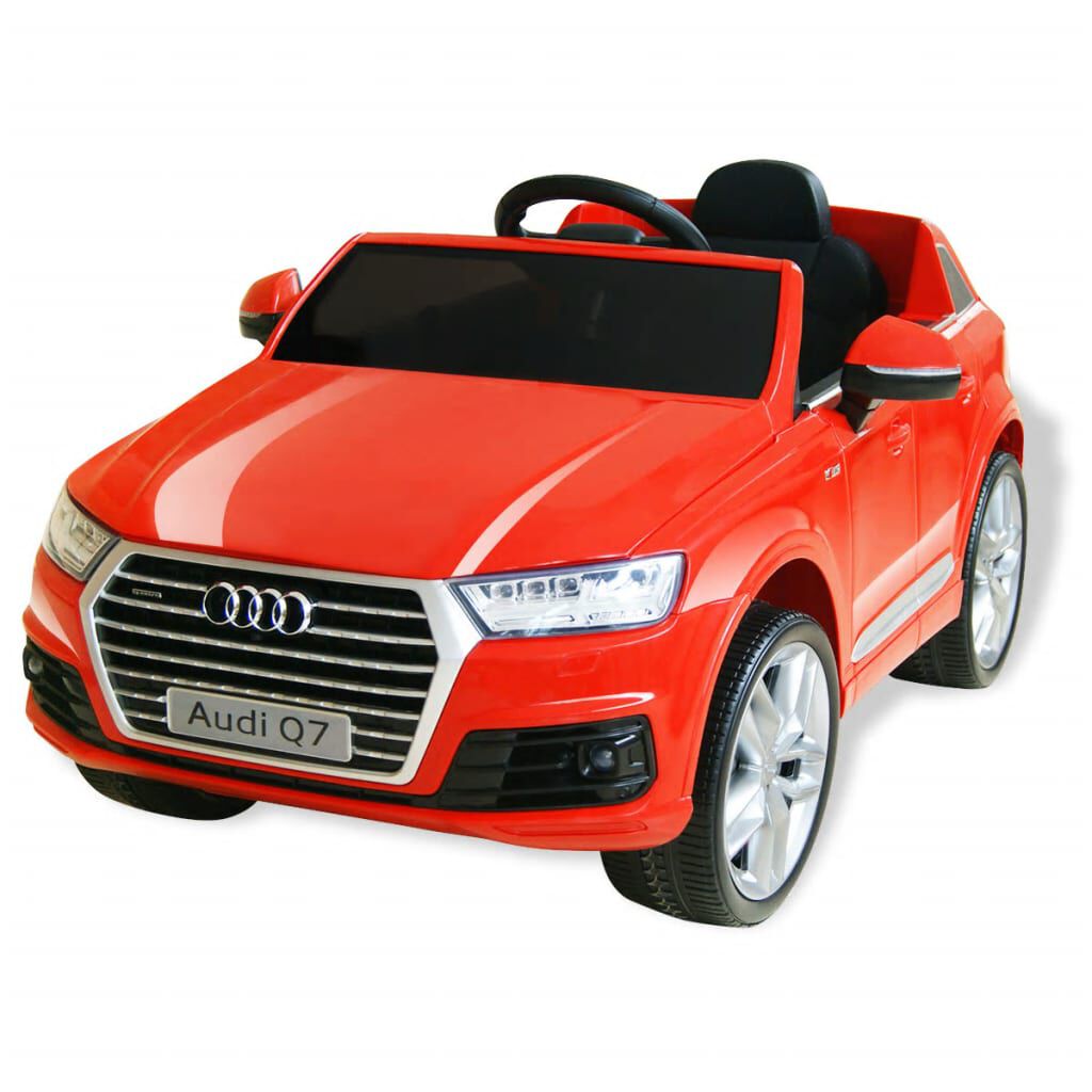 vidaXL Kinder-Aufsitz-Quad Fahrzeug Kinderfahrzeug mit Sound und Licht Rot 27 kg 