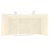 vidaXL Papiertragetaschen 250 Stk. mit Henkeln Gelb 18x8x22 cm