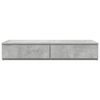 vidaXL Bettschubladen Beton Grau 90 x 36,5 x 16,5 cm Holzwerkstoff