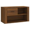 vidaXL Schuhschrank Braun Eichen-Optik 80x35x45 cm Holzwerkstoff