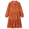 Kinderkleid Cognac 128