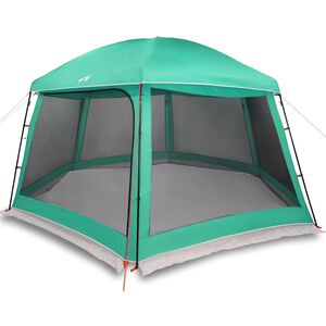 vidaXL Poolzelt mit abnehmbarem &Uuml;berzelt Netzw&auml;nden Meergr&uuml;n 512x458cm