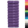 vidaXL Premium Waschhandt&uuml;cher SOLUND 10 St&uuml;ck Lila 30x30 cm 600 g/m&sup2;