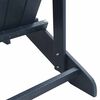 vidaXL Adirondack-Stuhl Marineblau 82 x 74 x 92 cm HDPE