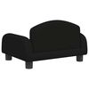 vidaXL Kindersofa Schwarz 50x40x30 cm Stoff