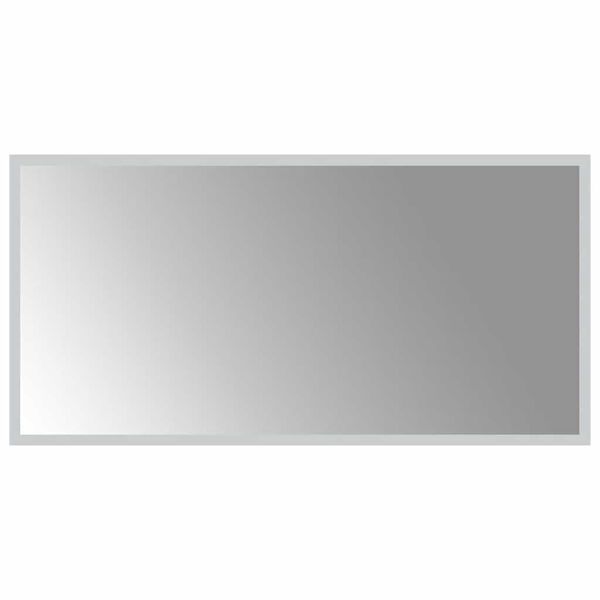 vidaXL LED-Badspiegel 80x40 cm