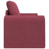 vidaXL Schlafsofa Weinrot 98 x 71 x 83 cm Samt