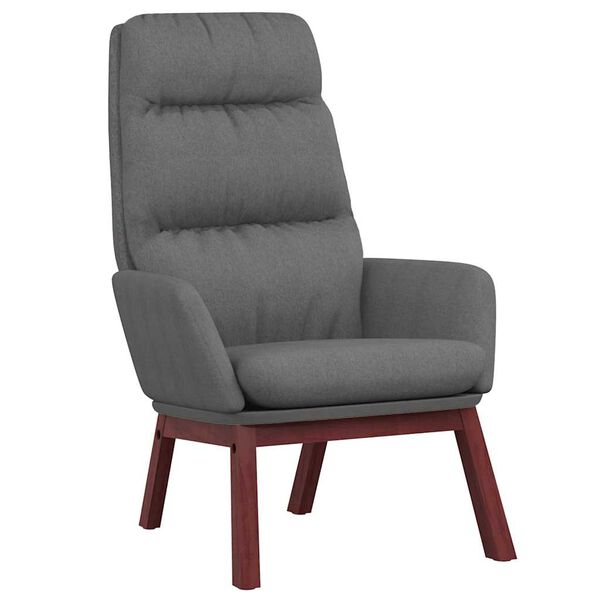 vidaXL Relaxsessel Hellgrau Stoff