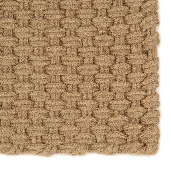 vidaXL Teppich Rechteckig Natur 120x180 cm Jute