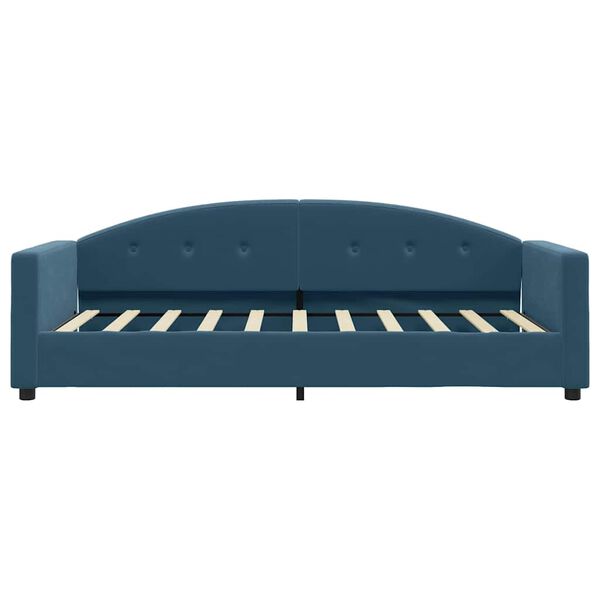vidaXL Tagesbett Blau 80x200 cm Samt