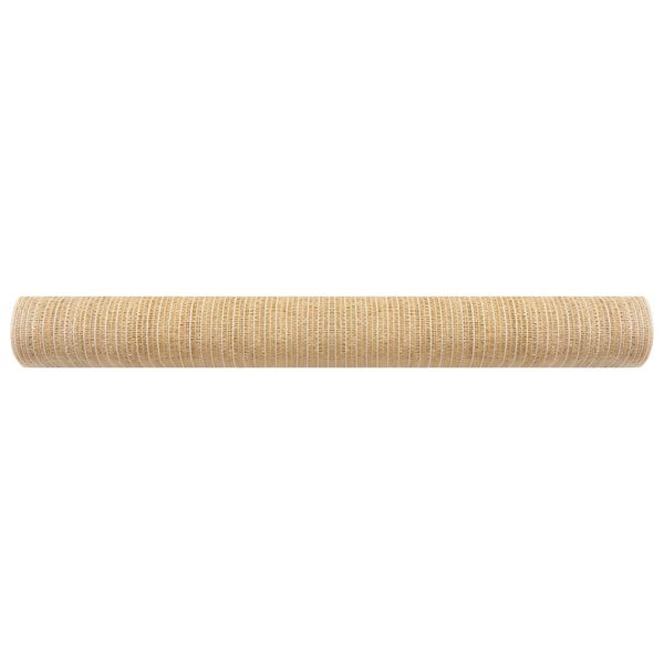vidaXL Zaunblende Beige 2x10 m HDPE 150 g/m&sup2;
