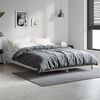 vidaXL Bettgestell Grau Sonoma 140x190 cm Holzwerkstoff
