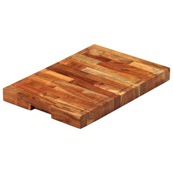 vidaXL Schneidebrett 42x30x4 cm Massivholz Akazie