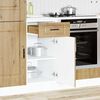 vidaXL K&uuml;chenunterschrank Porto Artisan-Eiche Holzwerkstoff