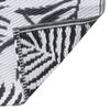 vidaXL Outdoor-Teppich ARAKIL Wei&szlig; und Schwarz 190x290 cm PP