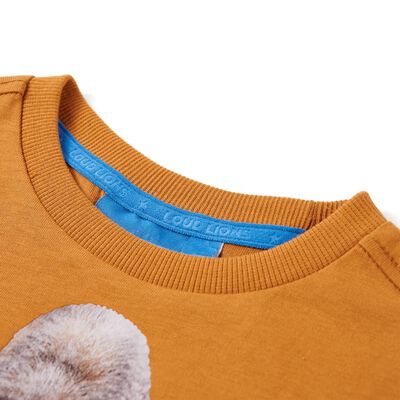 Kinder-Langarmshirt Dunkelocker 140