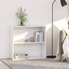 vidaXL B&uuml;cherregal Wei&szlig; 80x30x76,5 cm Holzwerkstoff