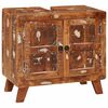vidaXL Badezimmerschrank Massives Reclaimed Holz und Ingenieurholz
