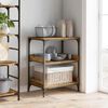 vidaXL K&uuml;chentrolley Altholz 60 x 41 x 80,5 cm Holzwerkstoff