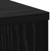 vidaXL Pflanzenst&auml;nder 2 pcs Schwarz Eichen-Optik 30 x 30 x 70 cm