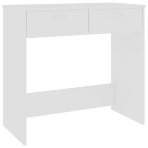 vidaXL Schreibtisch Wei&szlig; 80&times;40&times;75 cm Holzwerkstoff