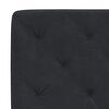 vidaXL Bettgestell ohne Matratze Schwarz 140x190 cm Samt