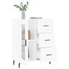 vidaXL Sideboard Wei&szlig; 69,5x34x90 cm Holzwerkstoff