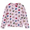 Kinder-Sweatshirt Rosa 128