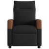 vidaXL Relaxsessel Schwarz Stoff