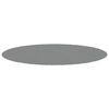 vidaXL Pool-Bodentuch Hellgrau &Oslash;458 cm Polyester Geotextil