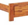 vidaXL Massivholzbett Akazie 100x200 cm