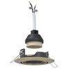 vidaXL Spotlight 6 pcs Messing 9 x 9 x 2,5 cm Metall