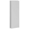 vidaXL Duschnische Silber 90 x 30 x 9,5 cm Edelstahl
