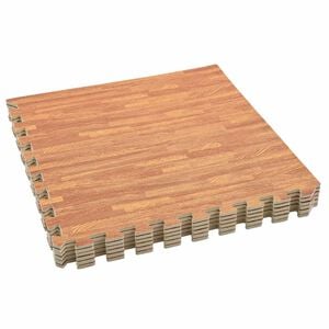 vidaXL Pool Bodenschutzmatte 6 stk. Holz 4,32 ㎡ EVA-Schaum