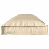 vidaXL Kissen Beige 150 x 40 x 8 cm Oxford-Stoff